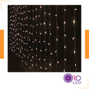3x3M 8 Modes Waterproof Customized Fairy Led Curtain String lights for Outdoor Indoor Wedding Decor