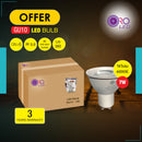 ORO OFFER 50PCS GU10 7W