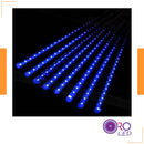 LED Stick Lights 8 Tubes 50cm Waterproof Blue Colour-ORO